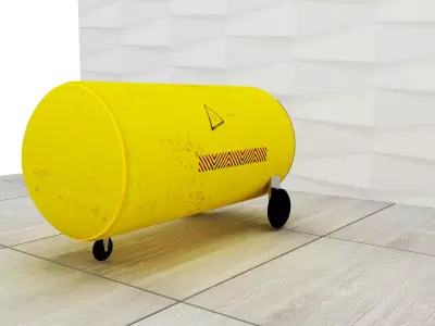 F40 Generator PBR 3D model