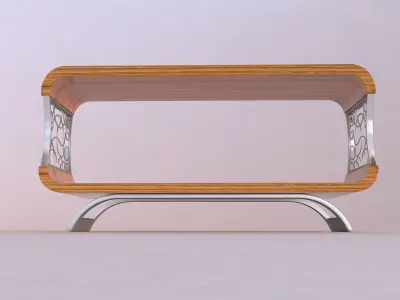 Simple small coffee table Free 3D model