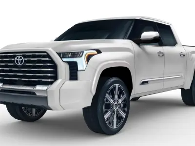 Toyota Tundra Capstone 2022 Low-poly 3D model