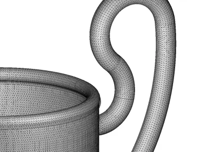 Rusty Championship Trophy 3D model