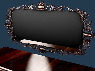 MAKE UP CONSOLE 3D model