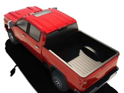 020 Chevrolet Silverado 2500 Hd 3D model