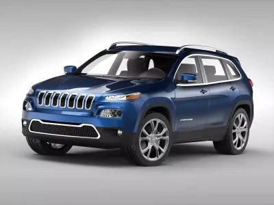 Jeep Cherokee 2014 3D model