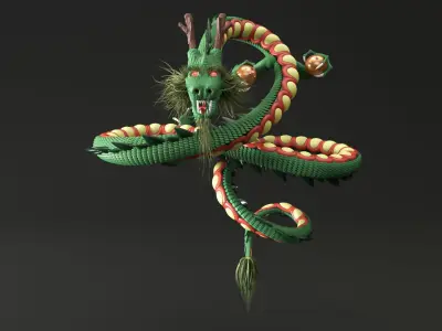 Shenron from Dragon Ball 3D model
