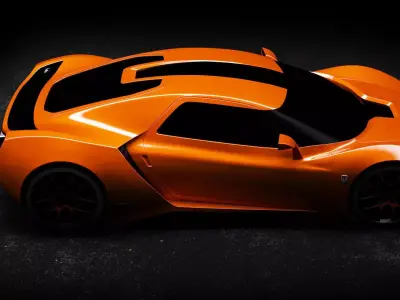 Trion Nemesis 2016 Supercar  3D model