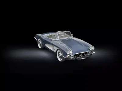 CHEVROLET CORVETTE 3D MODEL 3D model