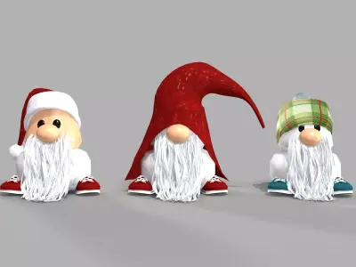 Snowball Doll 3D model