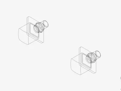Wall Tap - Luxury - Rapid Low-poly 3D model