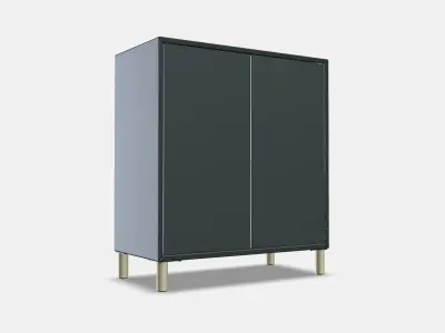 EKET Cabinet combination with legs 1 3D model