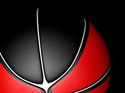 Basketball ball 3D model