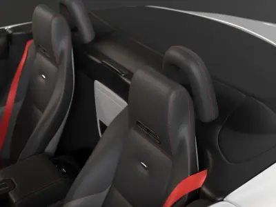 Mercedes Benz sls roadster AMG 3D model