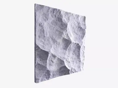 10-RockPanel sandstone wall art 3D model