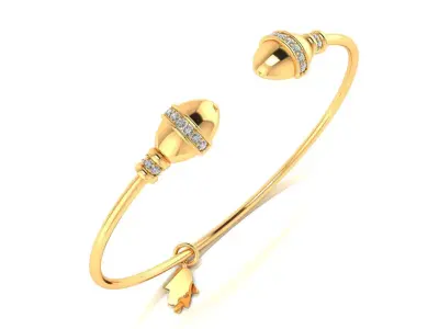 Tazzarine Diamond Bracelet Model 1 3D print model