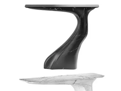 Modern Console Table Amorph Frolic 3D model