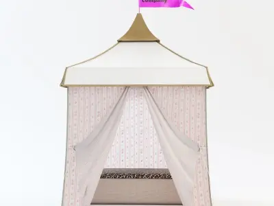 Cabana Tent 3D model