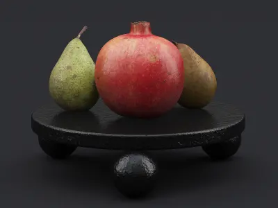 Fruit Plate II 3D model