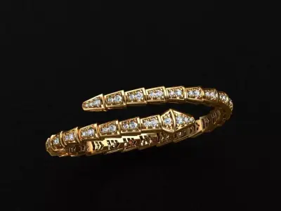 Bvlgari Bracelet 3D print model