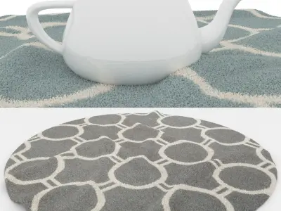 Rugs No 725 Low-poly 3D model