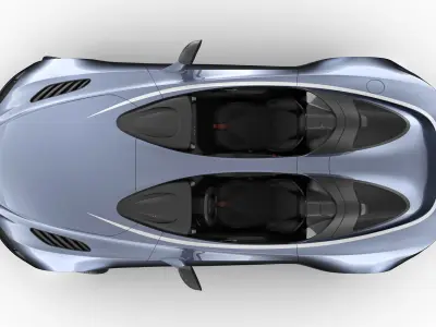 Aston Martin V12 Speedster 2021 3D model