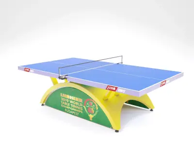 Table tennis model 2019  3D model