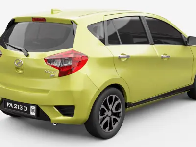 Perodua Myvi G3 3D model