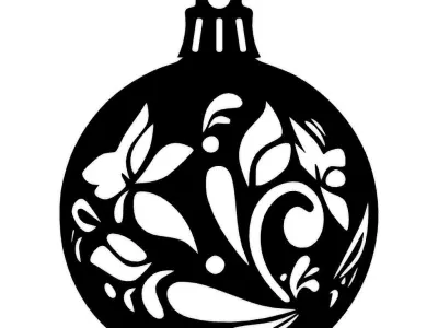 Christmas Ball Toy 3D print model