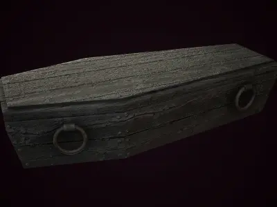 Tombstones tombstone Low-poly 3D model