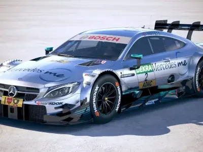 Mercedes AMG C-coupe c63 DTM 2017 3D model