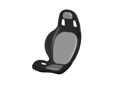 sport seat 3D model