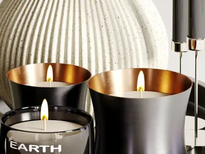 decorative set08 TOM DIXON BRAND 3D model