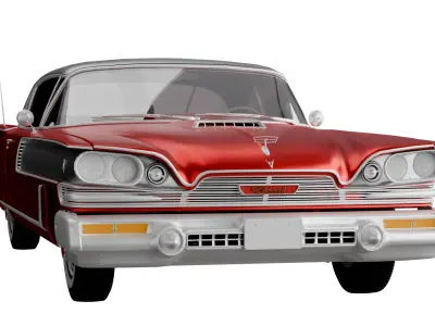 Elwood Iroquois Brallier  Low-poly 3D model