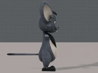 Mouse V01 Low-poly 3D model