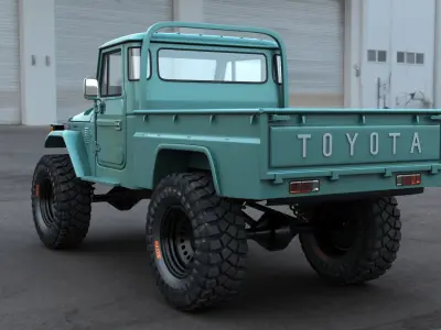 Toyota FJ 45 3D model