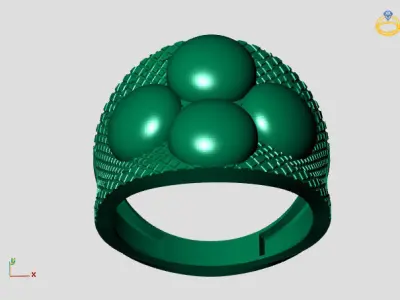 Women Plain Ring STL Models Womens Ring 3dmodels 3D print model 3D print model 46