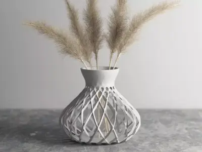 vase pot planter 3d print c13  3D print model