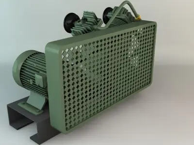 Compressor Motor 3D model