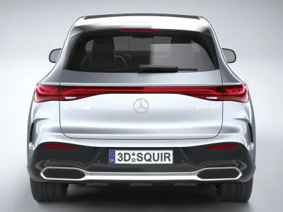 Mercedes-Benz EQE53 AMG SUV 2024 3D model