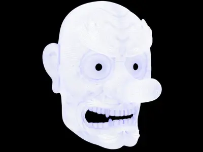 Japan Tengu Mask 3D print model