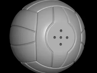 Volleyball Planter container pencil holder 3D print model