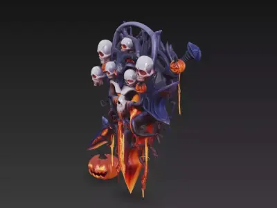 Halloween Inferno - Cursed Creatures - Dark Relics Collection