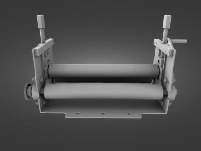 Ring Rollers - 450mm - Slip Rollers 3D print model