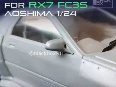 BODYKIT For RX7 FC3 Aoshima 1-24th modelkit 3D print model