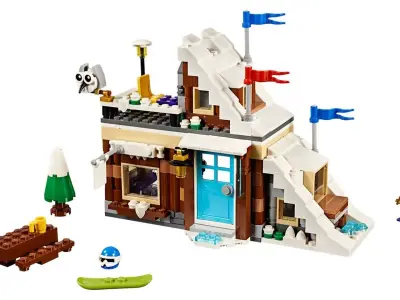 Wikibricks3D - 31080 Modular Winter Vacation 3D print model