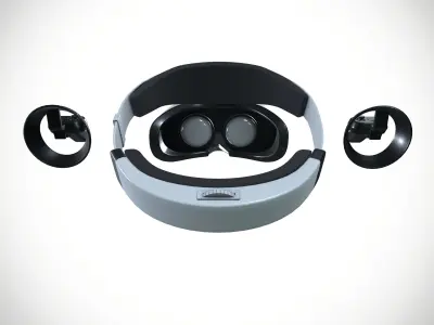 Dell Visor  Low-poly 3D model