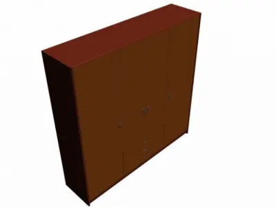 Wardrobe - Armoire 3D model