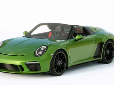 Porsche 911 Speedster 2019 3D model