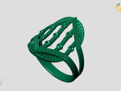 Women Plain Ring STL Models Womens Ring 3dmodels 3D print model 3D print model 59