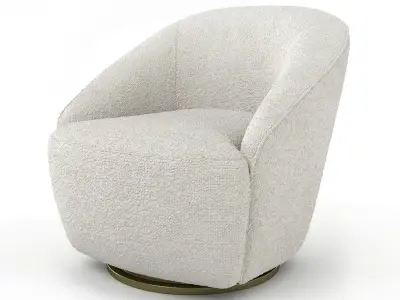 Jolie Swivel Chair by Twils 3D model