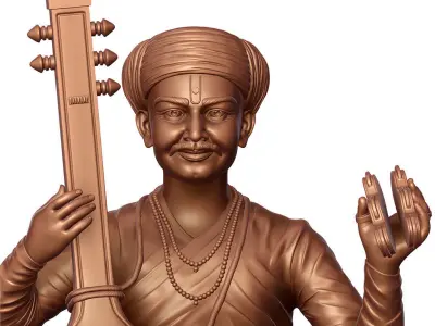 Sant Tukaram Maharaj 3D print model