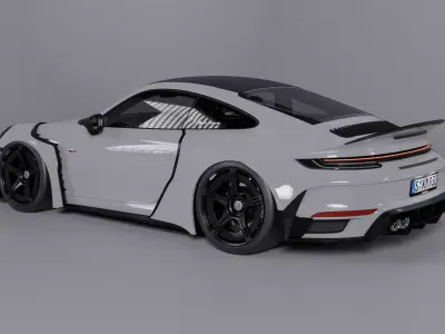 Porsche Brabus Rocket R 900 3D model